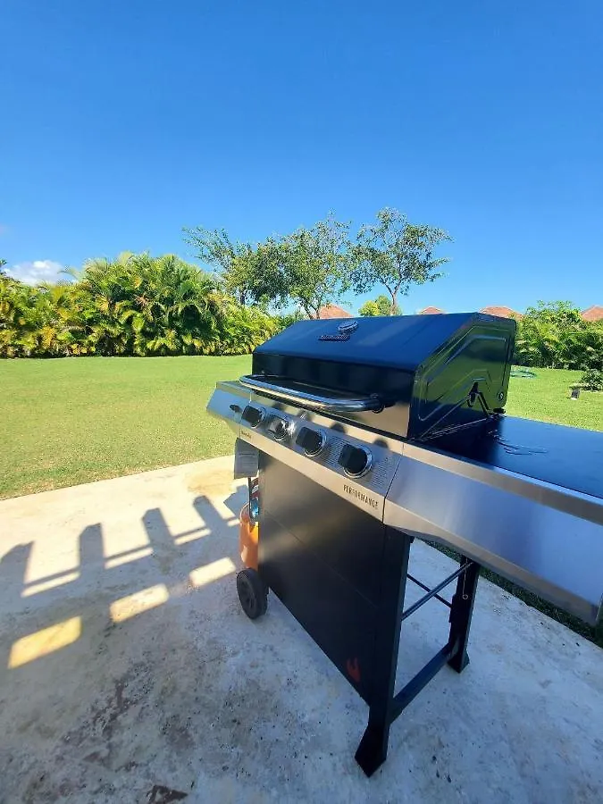 公寓 Espectacular Villa Tropical De 2 Hab/ Con Piscina Privada Y Bbq 蓬塔卡纳 多米尼加共和国
